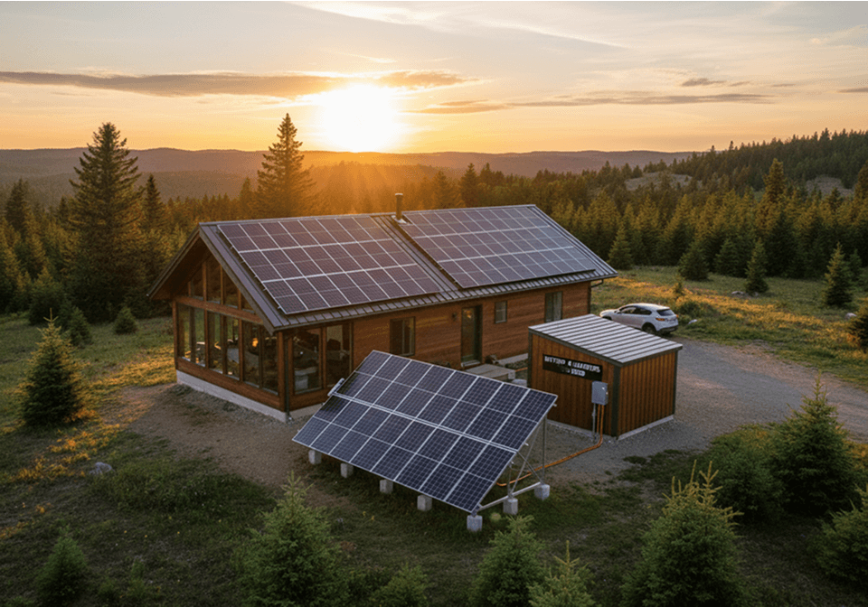 How Many Solar Panels Does It Take to Run a House Off-Grid?