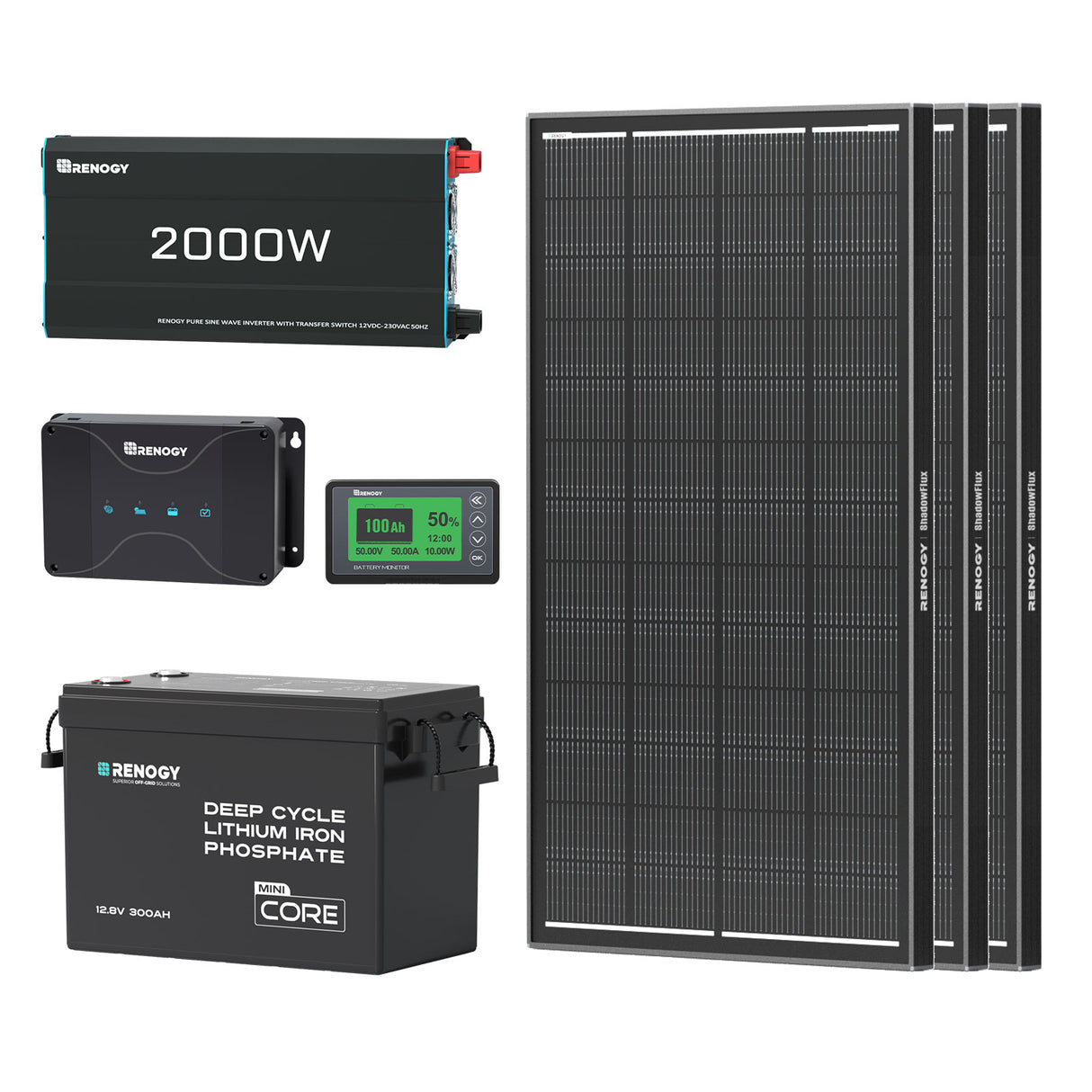 Renogy 300Ah Lithium Power Kit