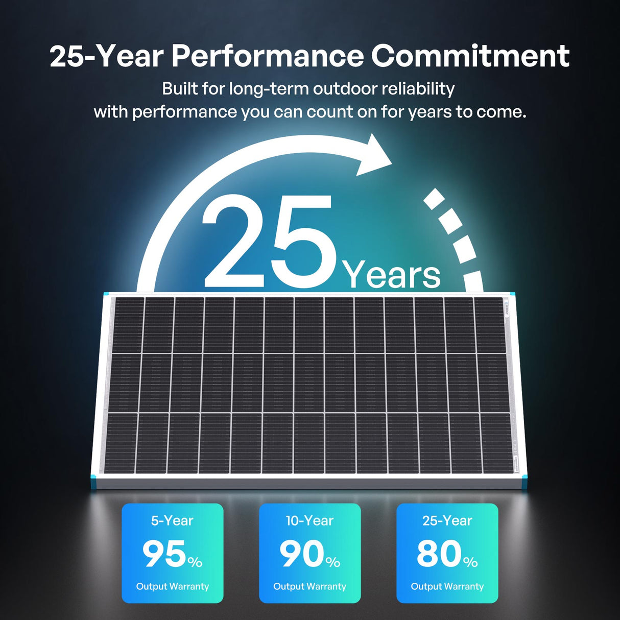 Renogy 100W/200W Mono N-Type Rigid Bifacial Solar Panel
