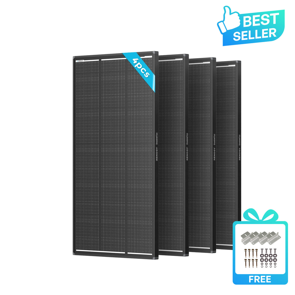 ShadowFlux™ 120W/200W Anti-Shading N-Type Solar Panel