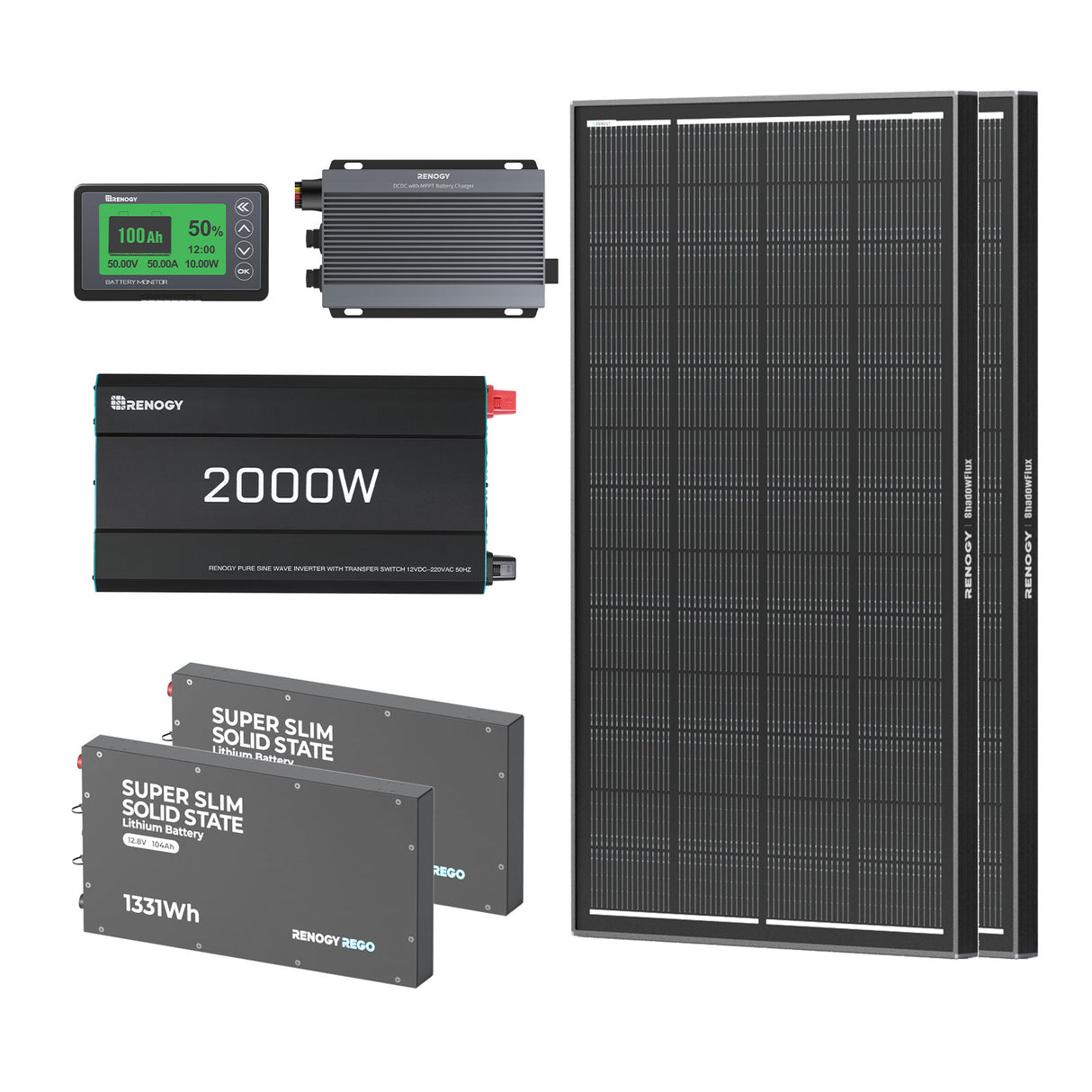 Renogy 208Ah 4WD Expedition Power Kit