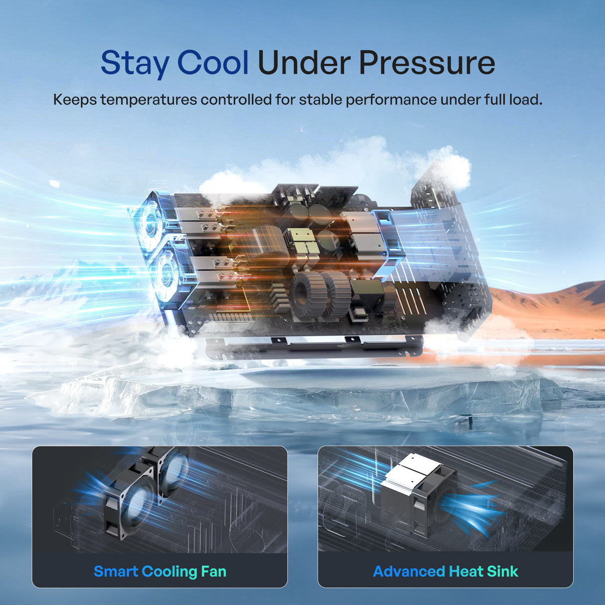 2000W 12V to 230V/240V Pure Sine Wave Inverter (with UPS Function)