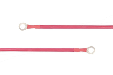 2ft ANL Fuse Cable with Double Ring Terminals for 3/8 in Lugs