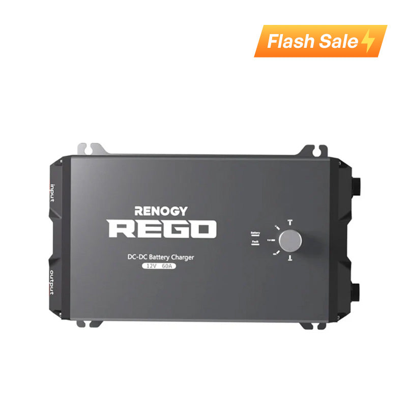 RENOGY 12V60A 走行充電器(DC-DC) REGO Renogy REGO 12V 60A DC-DC Battery Charger (RBC1260DO-12B-US)