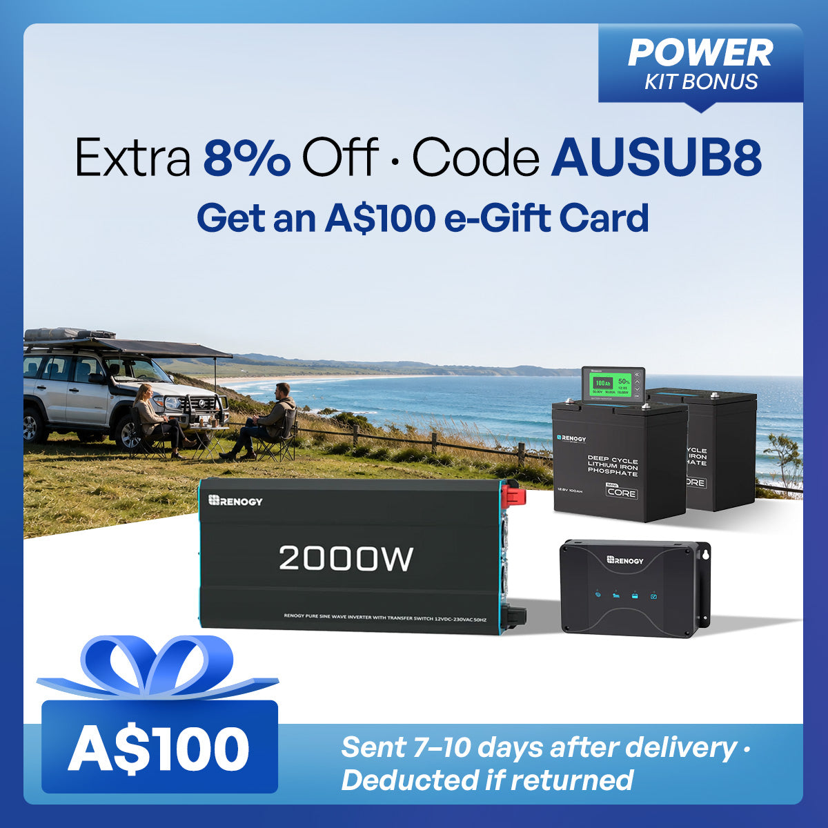 Renogy 200Ah Lithium Power Kit
