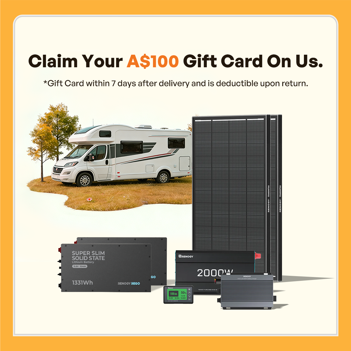 Renogy 208Ah 4WD Expedition Power Kit