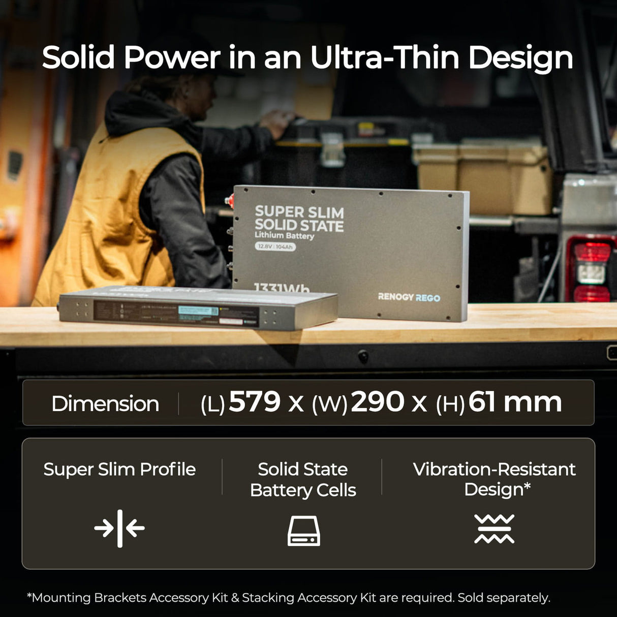 Renogy 208Ah 4WD Expedition Power Kit