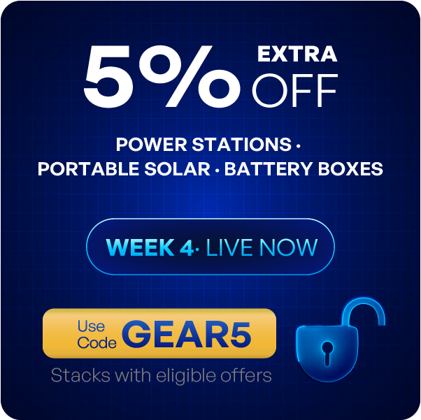 Extra 5% off power gear