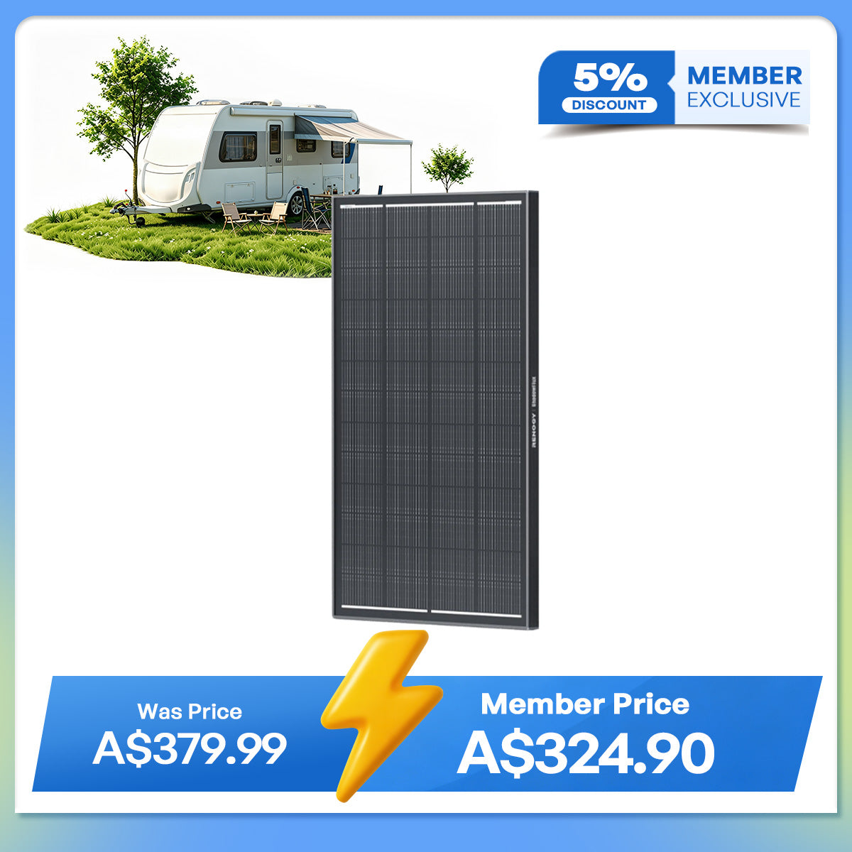 ShadowFlux™ 120W/200W Anti-Shading N-Type Solar Panel