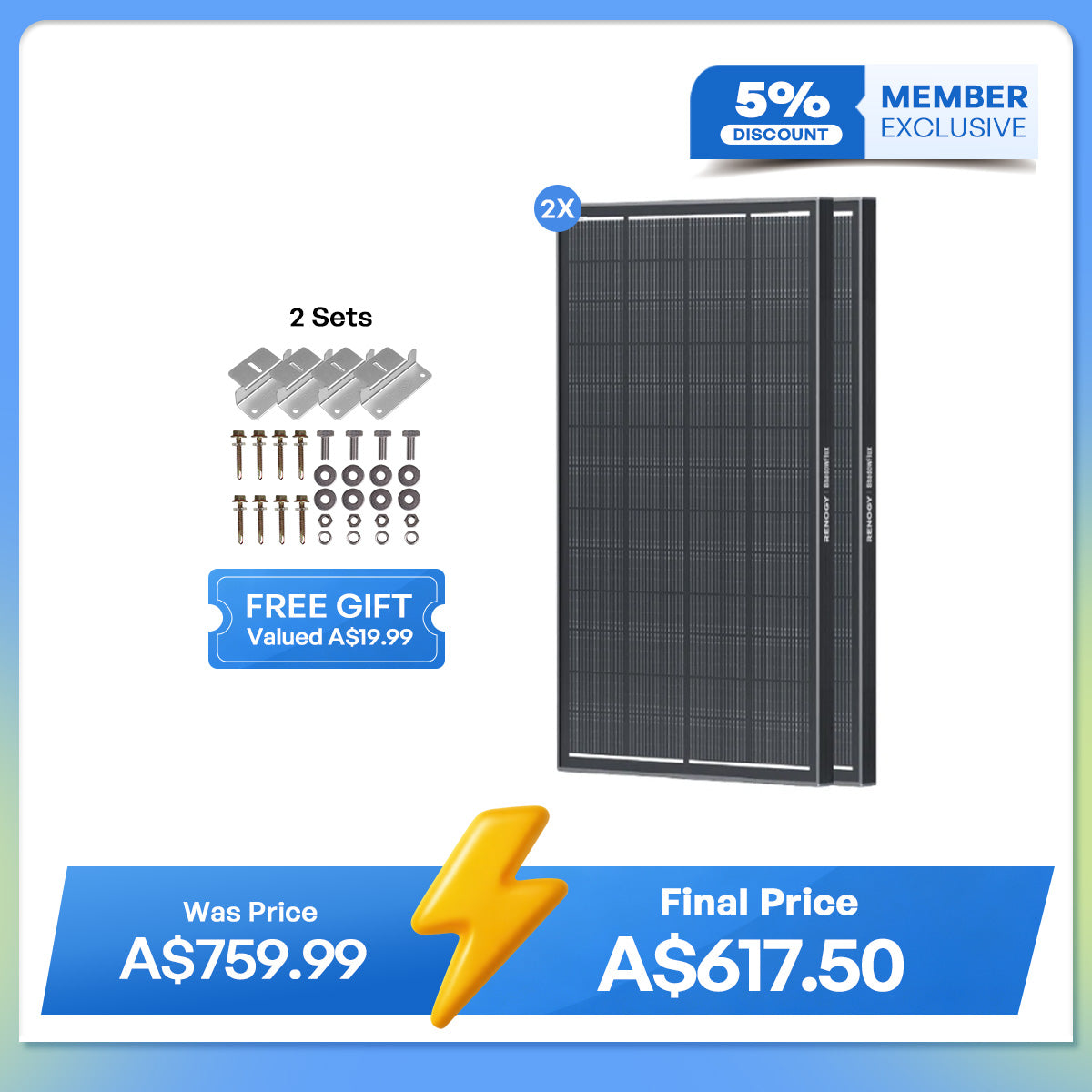 ShadowFlux™ 120W/200W Anti-Shading N-Type Solar Panel