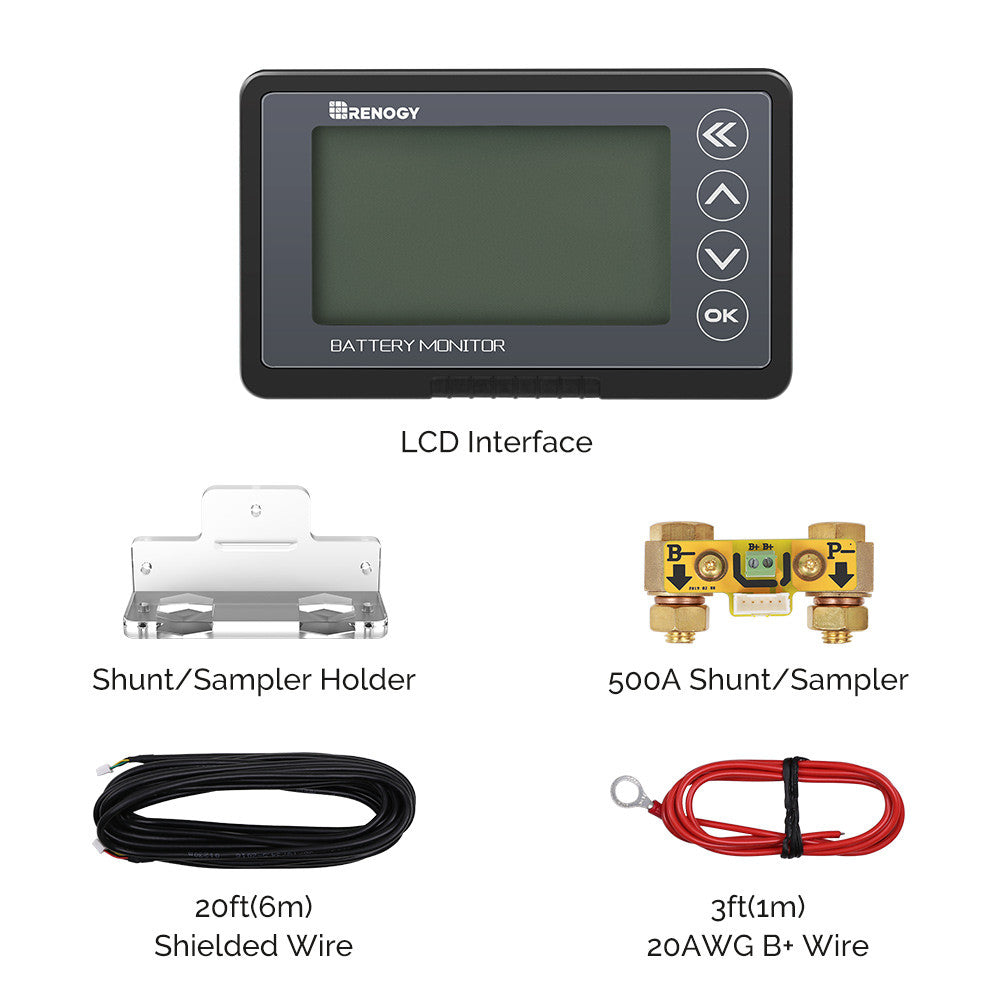 Battery Monitor with Shunt