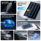 ShadowFlux 120W/200W Anti-Shading N-Type Solar Panel