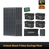 Renogy 15.36kWh Off-Grid Power Kit | 3000W Inverter, 60A MPPT