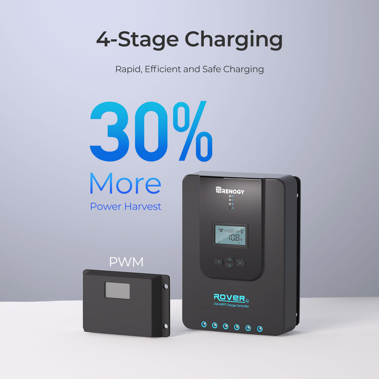Rover Li 30 Amp MPPT Solar Charge Controller with Bluetooth