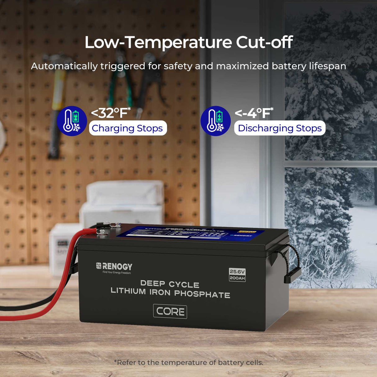 24V 200Ah Core Series Deep Cycle Lithium Battery