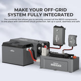 REGO 4 Port 400A System Combiner Box