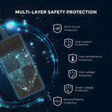 10A AC-to-DC LFP Portable Battery Charger