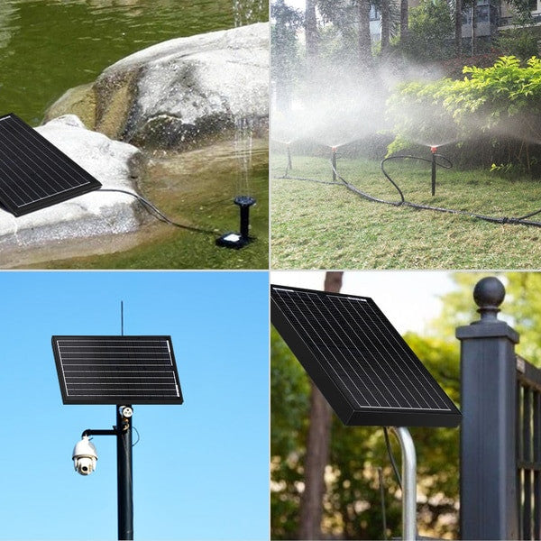 30 Watts 12 Volt Monocrystalline Solar Panel