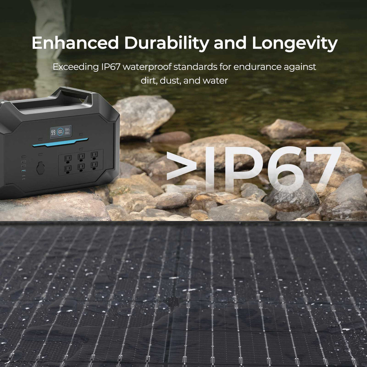 Enhanced Durability and Longevity Portable Solar Panel