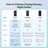Renogy 100W/200W Mono N-Type Rigid Bifacial Solar Panel