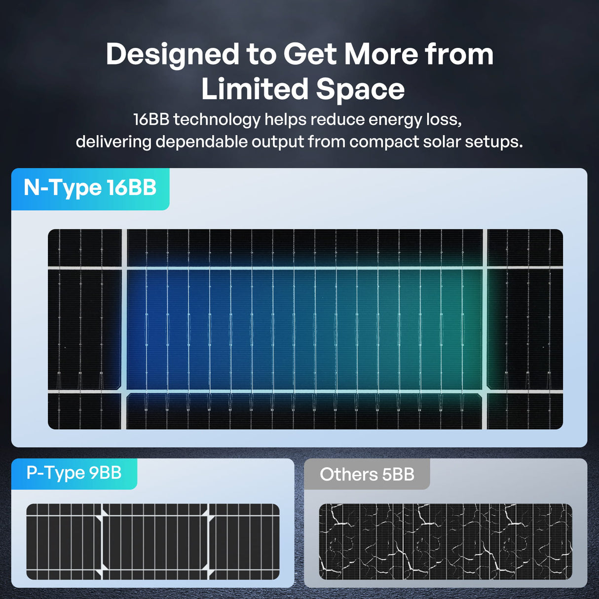 Renogy 100W/200W Mono N-Type Rigid Bifacial Solar Panel