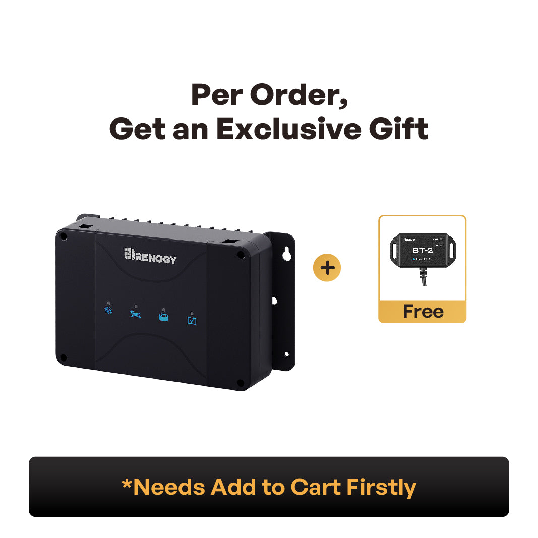 12V 30/50A DC-DC On-Board Battery Charger with MPPT