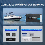 2000W 12V Pure Sine Wave Inverter Charger w/ LCD