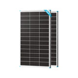 Renogy 100W/200W Mono N-Type Rigid Bifacial Solar Panel