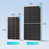 Renogy 100W/200W Mono N-Type Rigid Bifacial Solar Panel