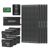 Renogy 23.04kWh Off-Grid Caravan Power Kit (12V)