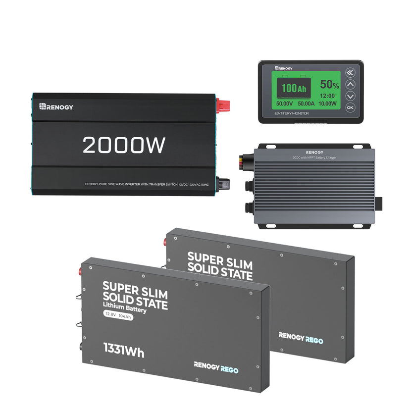 The Slimline 4WD Power Kit (2.66kWh)