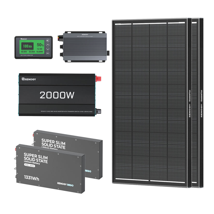 The Slimline 4WD Power Kit (2.66kWh)