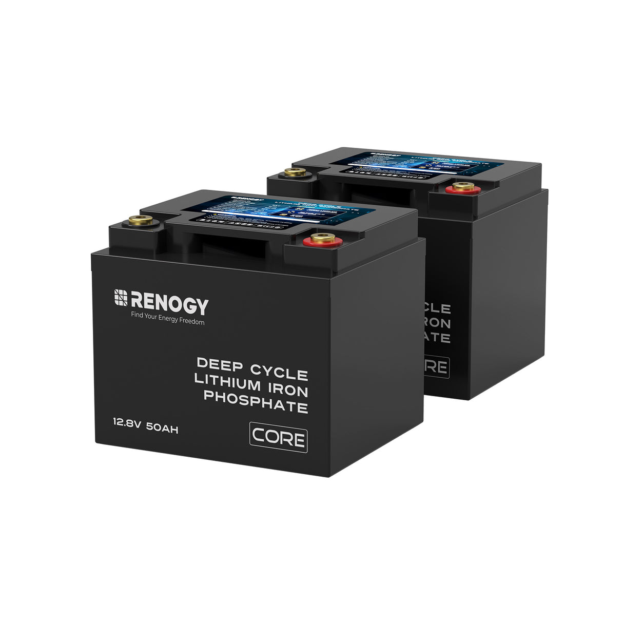 12V/24V/48V 50Ah Core Series Deep Cycle Lithium Iron Phosphate Battery