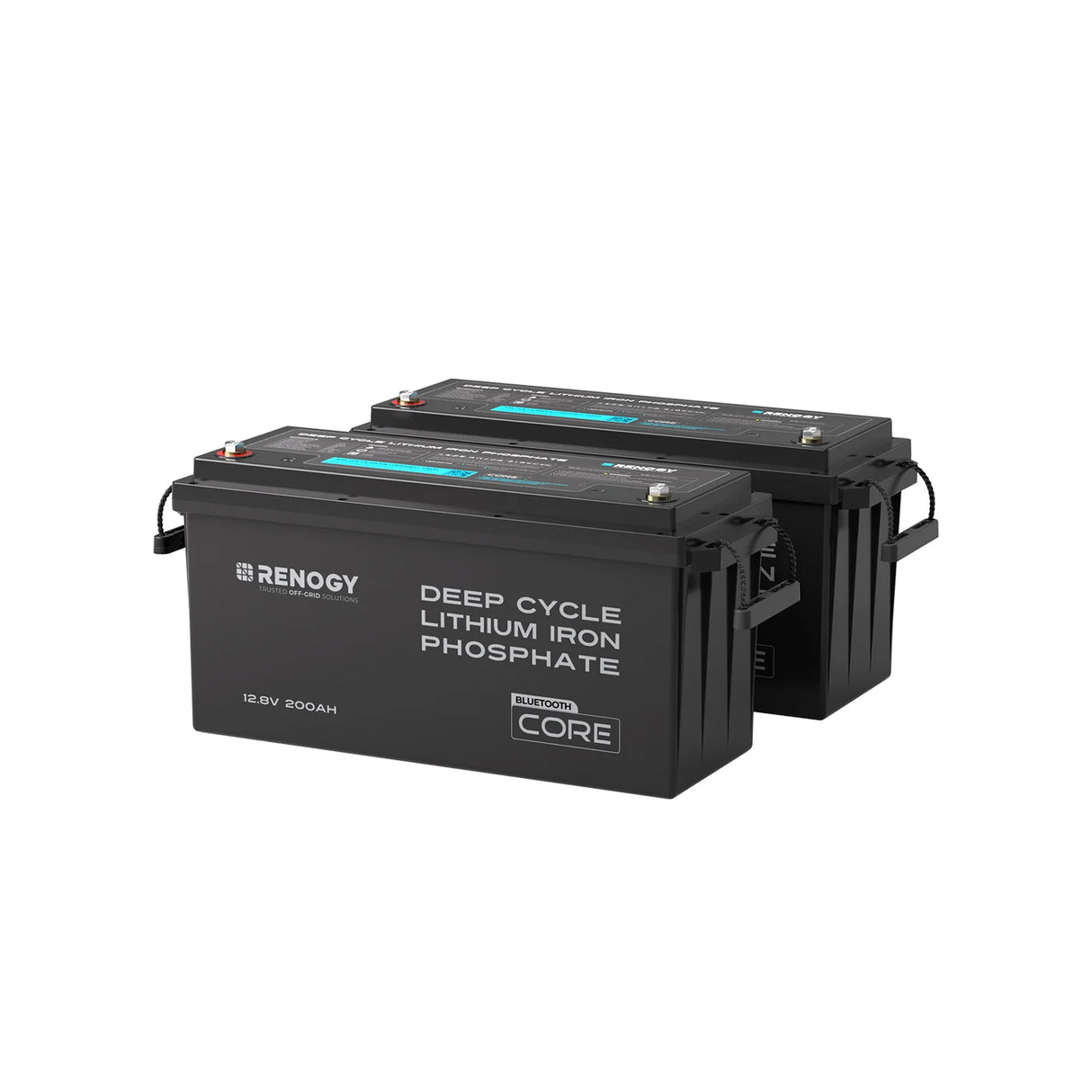Renogy Core - 12V 200Ah Lithium Iron Phosphate Battery w/ Bluetooth