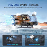 2000W 12V to 230V/240V Pure Sine Wave Inverter (with UPS Function)
