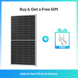 Renogy 100W/200W Mono N-Type Rigid Bifacial Solar Panel