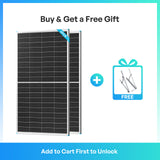Renogy 100W/200W Mono N-Type Rigid Bifacial Solar Panel