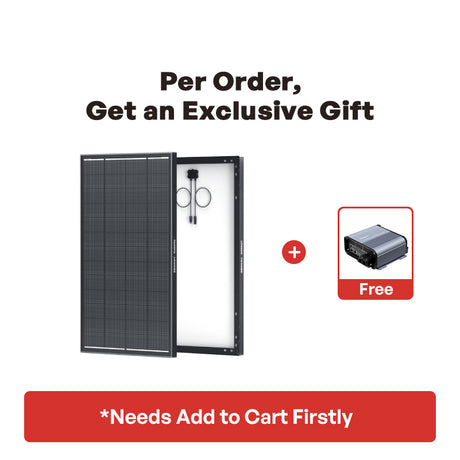 Renogy 200W 120W ShadowFlux Anti-Shading N-Type Solar Panel