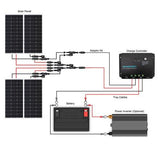 400 Watt 12 Volt Monocrystalline Solar Starter Kit
