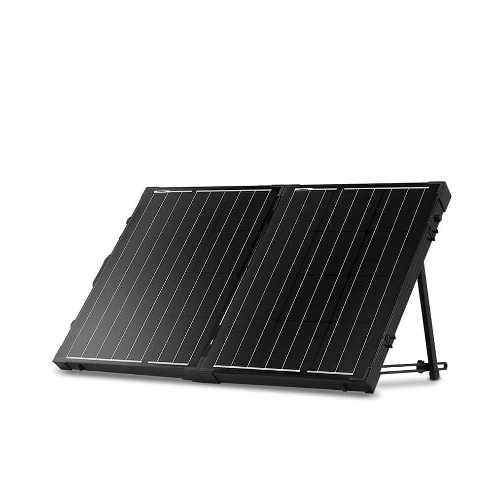 100 Watt 12 Volt Monocrystalline Foldable Solar Suitcase w/o Controller