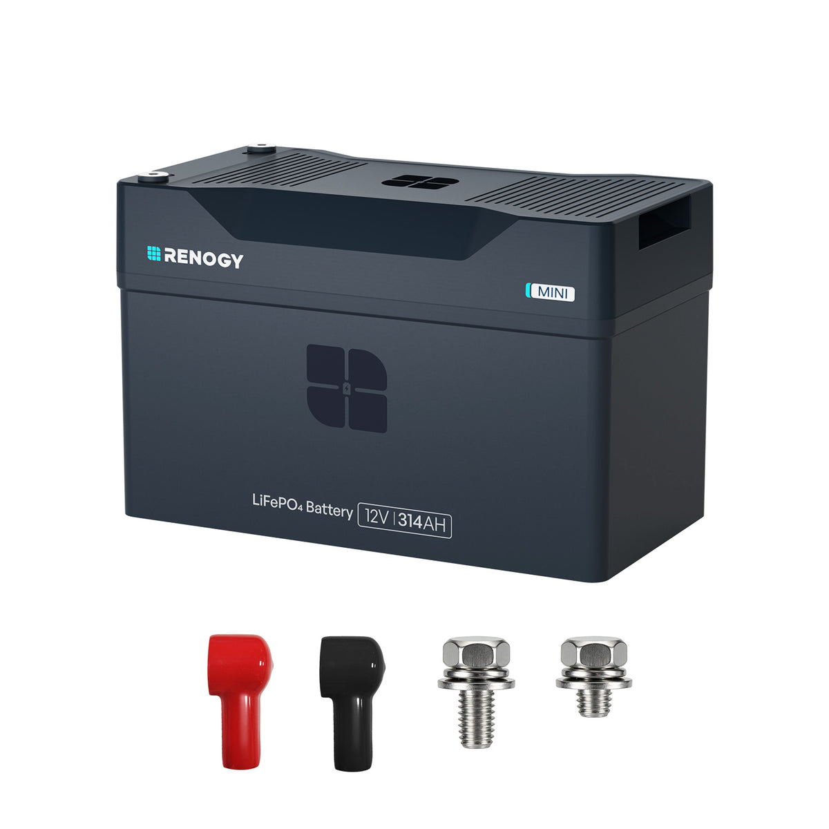 Reserve Mini Smart 12V 200Ah/300Ah LiFePO4 Battery | Renogy AU