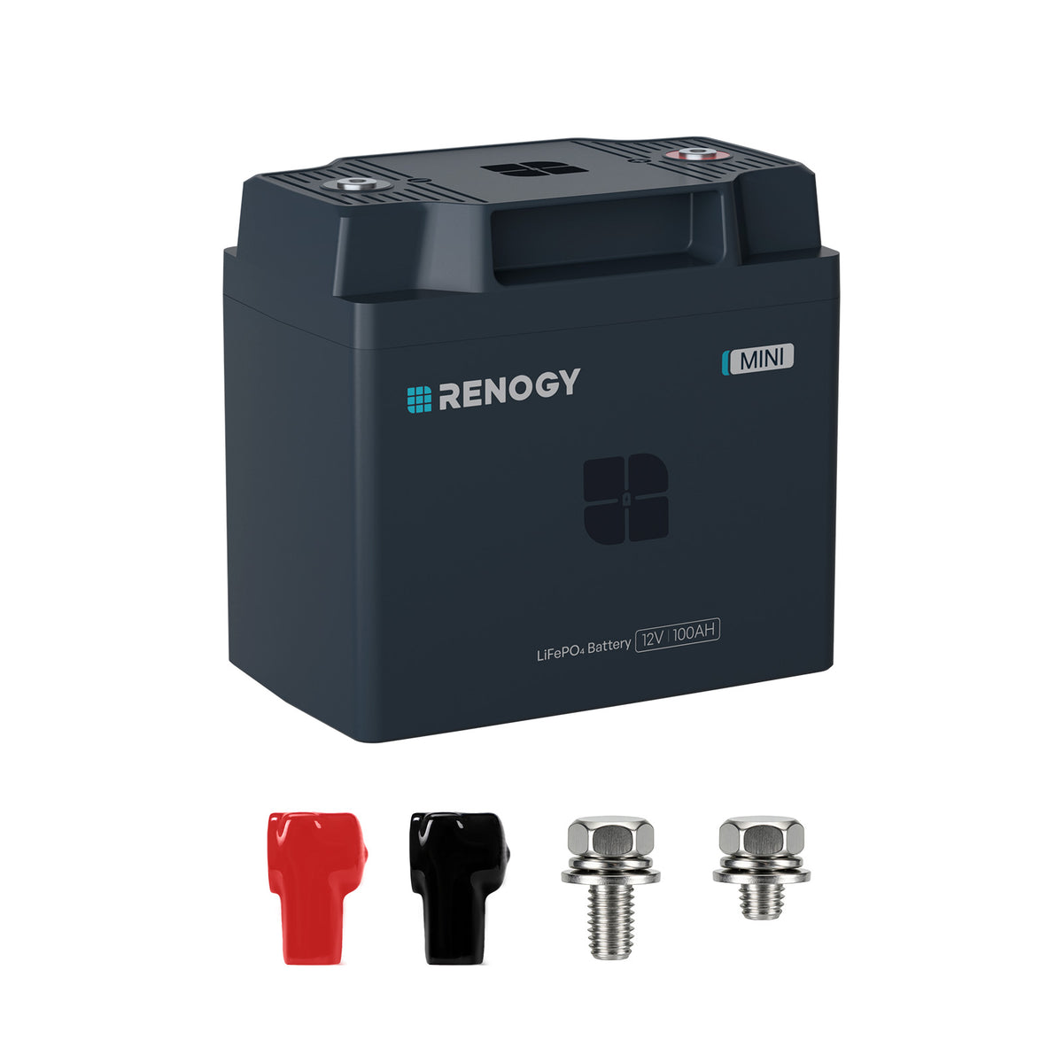 Reserve Mini Smart 12V 100Ah LiFePO4 Battery | Renogy AU