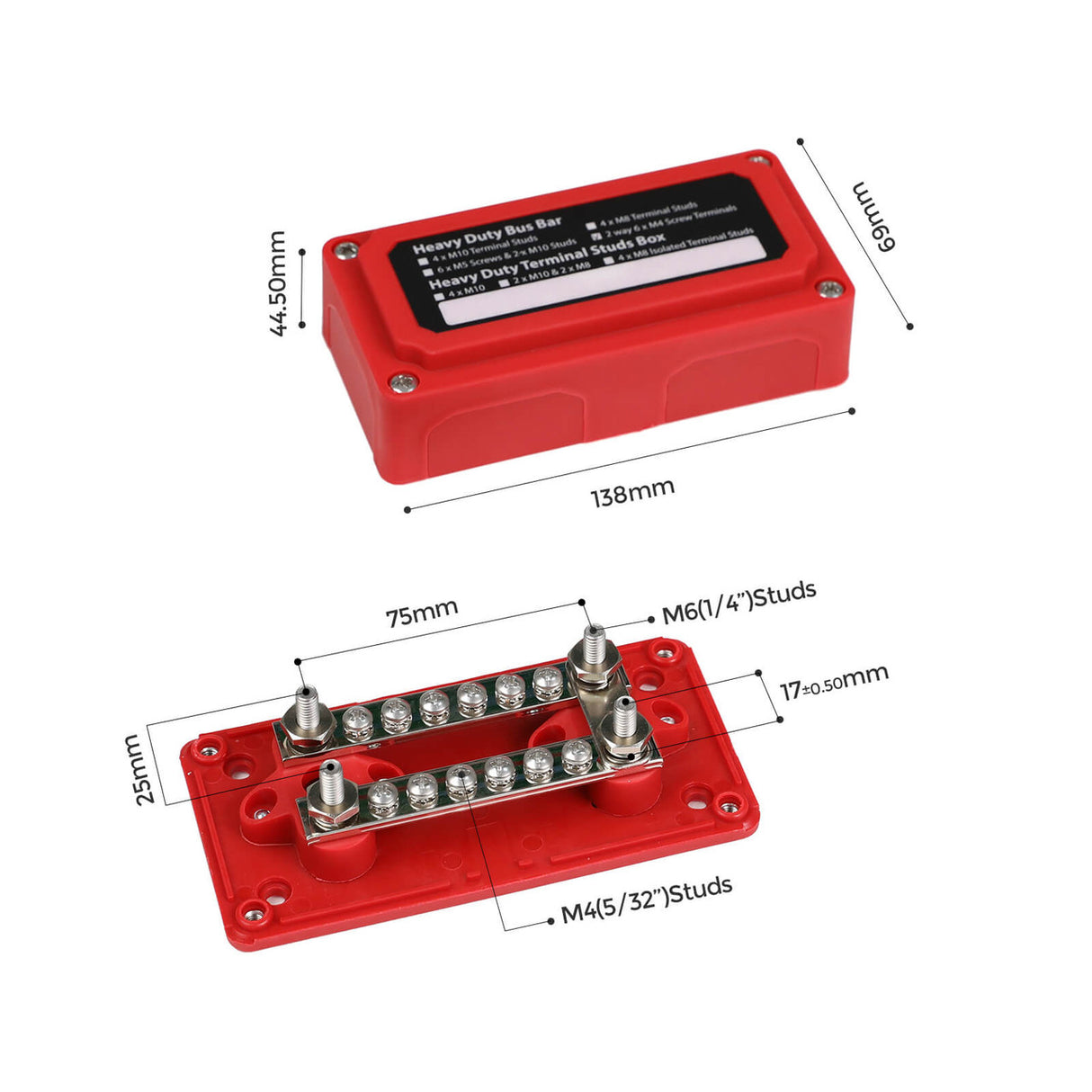 Renogy 100A bus bar