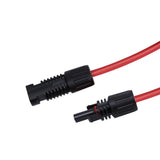 Solar Extension Cables With PV Connectors One Pair Red+Black