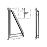 Renogy Solar Panel Tilt Balcony Rack