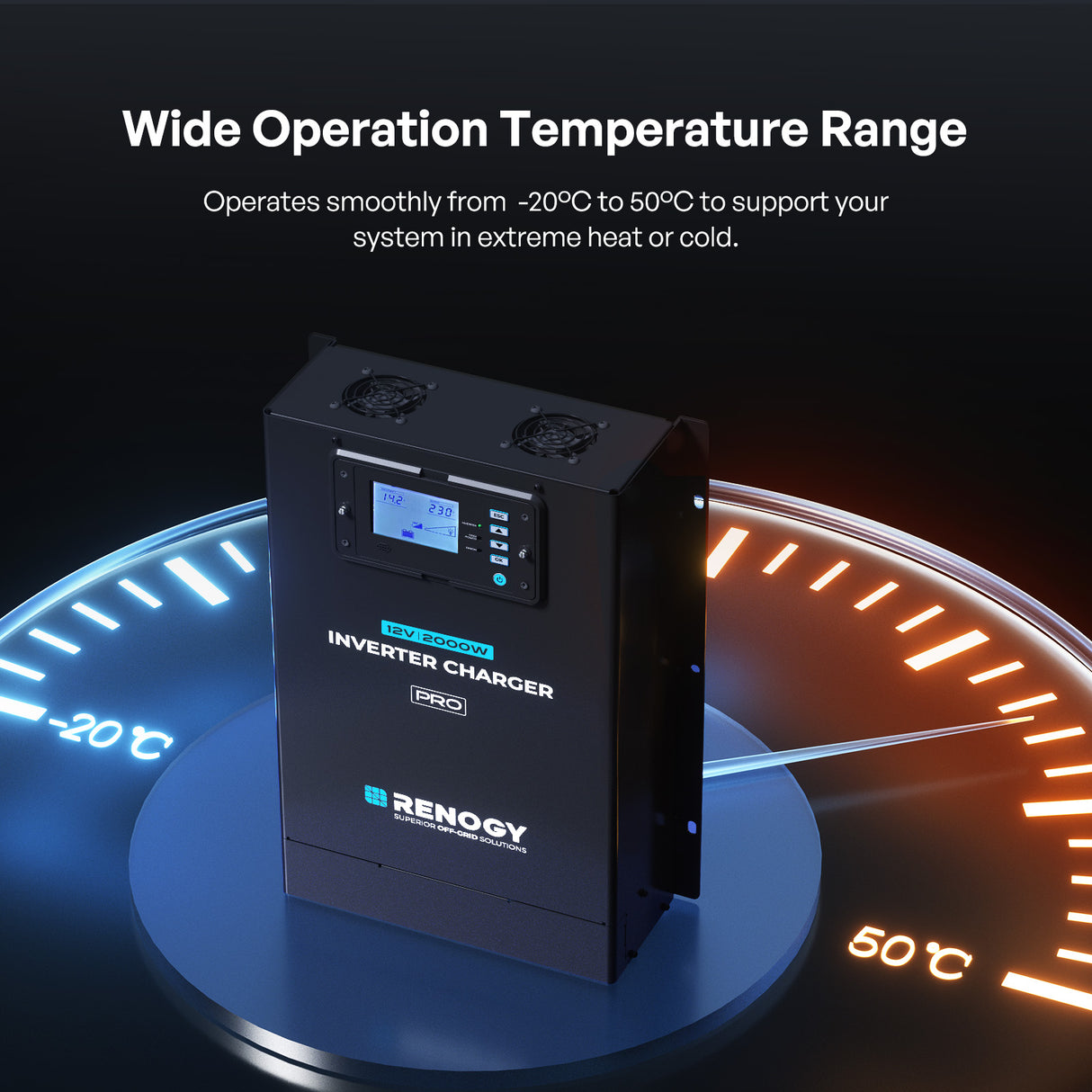 Pro 12V 2000W HF Inverter Charger
