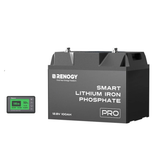 Pro - 12V 100/200Ah Smart Lithium Iron Phosphate Battery w/ Bluetooth & Self-Heating