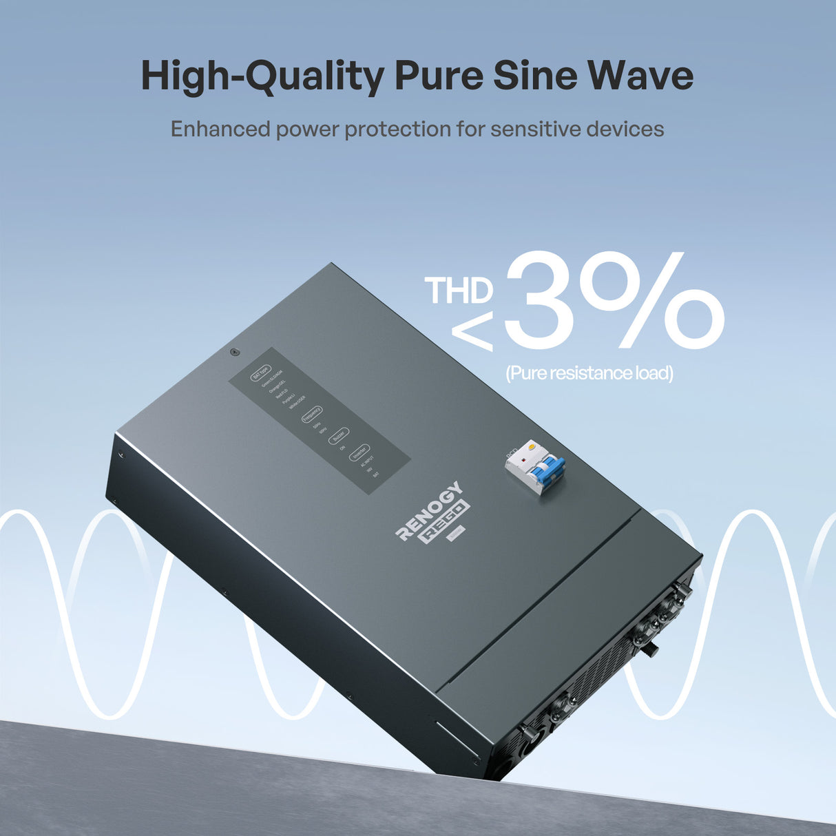 REGO 12V 3000W HF Inverter charger