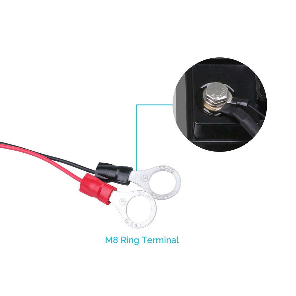 Battery Voltage Sensor with Battery Ring Terminals