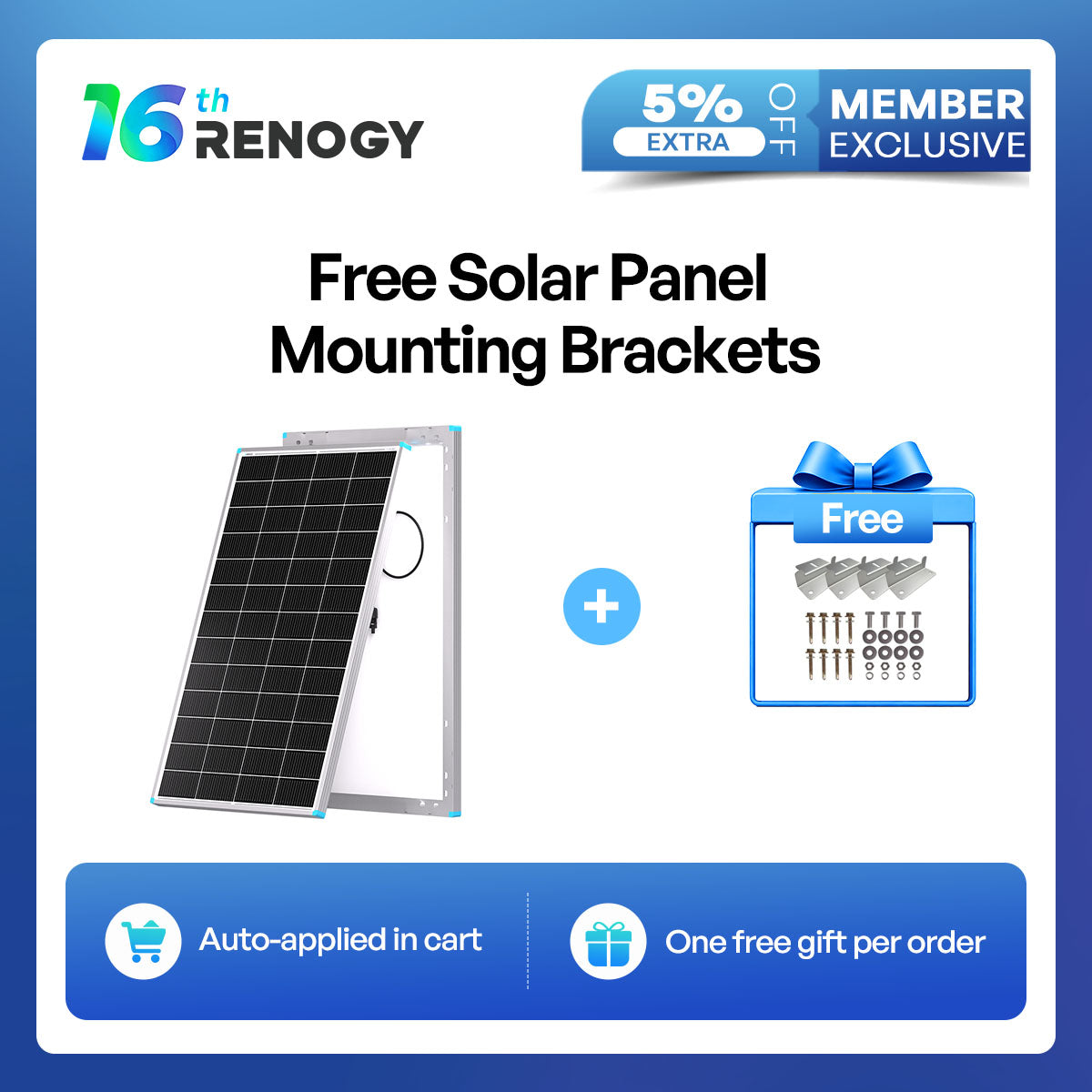 200W/175W/100W 16BB N-type High Efficiency Monocrystalline Solar Panel